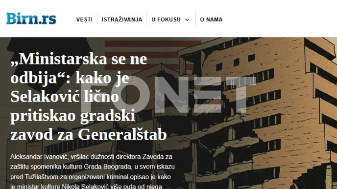 Selaković tražio dokument